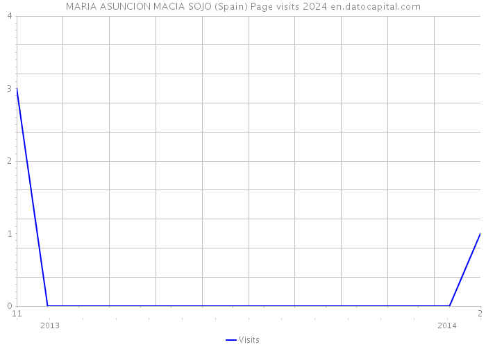 MARIA ASUNCION MACIA SOJO (Spain) Page visits 2024 