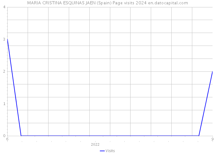 MARIA CRISTINA ESQUINAS JAEN (Spain) Page visits 2024 