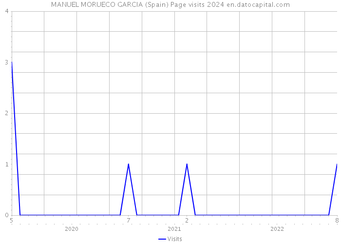 MANUEL MORUECO GARCIA (Spain) Page visits 2024 