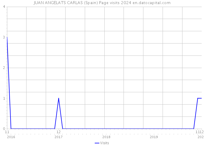 JUAN ANGELATS CARLAS (Spain) Page visits 2024 