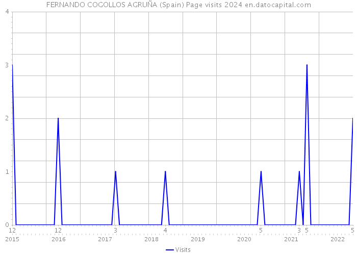 FERNANDO COGOLLOS AGRUÑA (Spain) Page visits 2024 