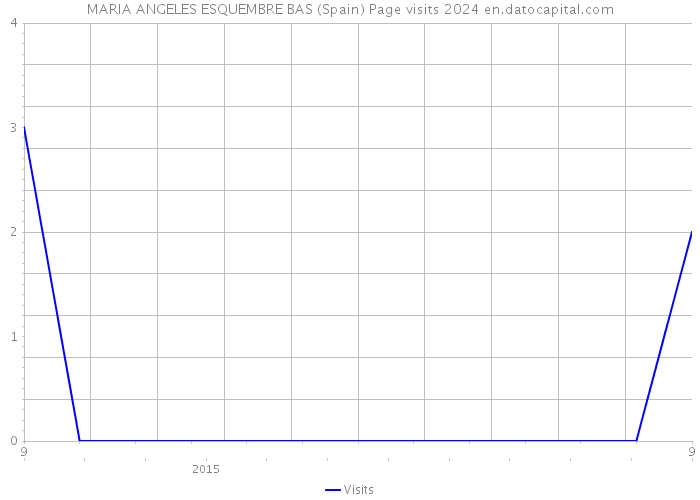 MARIA ANGELES ESQUEMBRE BAS (Spain) Page visits 2024 