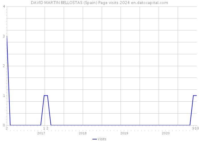 DAVID MARTIN BELLOSTAS (Spain) Page visits 2024 