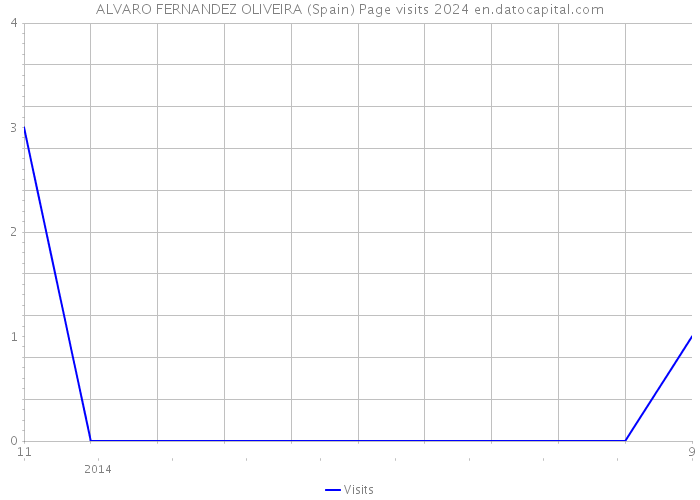 ALVARO FERNANDEZ OLIVEIRA (Spain) Page visits 2024 