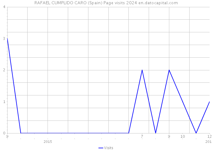 RAFAEL CUMPLIDO CARO (Spain) Page visits 2024 