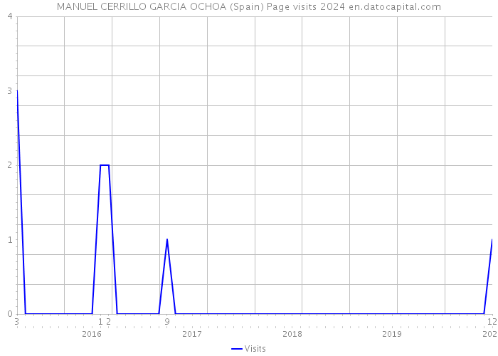 MANUEL CERRILLO GARCIA OCHOA (Spain) Page visits 2024 