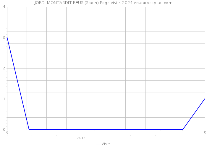 JORDI MONTARDIT REUS (Spain) Page visits 2024 