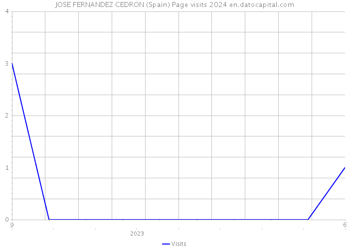 JOSE FERNANDEZ CEDRON (Spain) Page visits 2024 