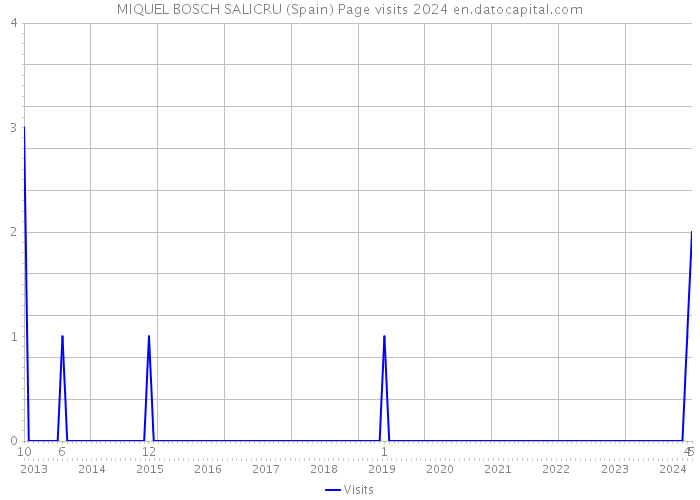 MIQUEL BOSCH SALICRU (Spain) Page visits 2024 