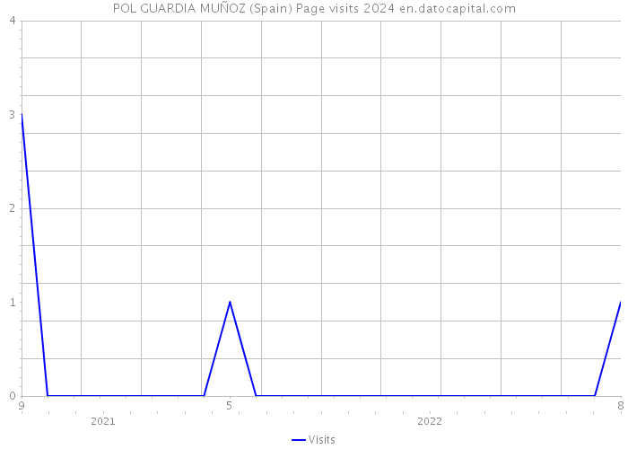 POL GUARDIA MUÑOZ (Spain) Page visits 2024 