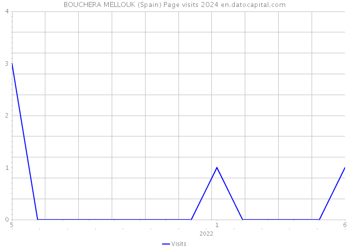 BOUCHERA MELLOUK (Spain) Page visits 2024 