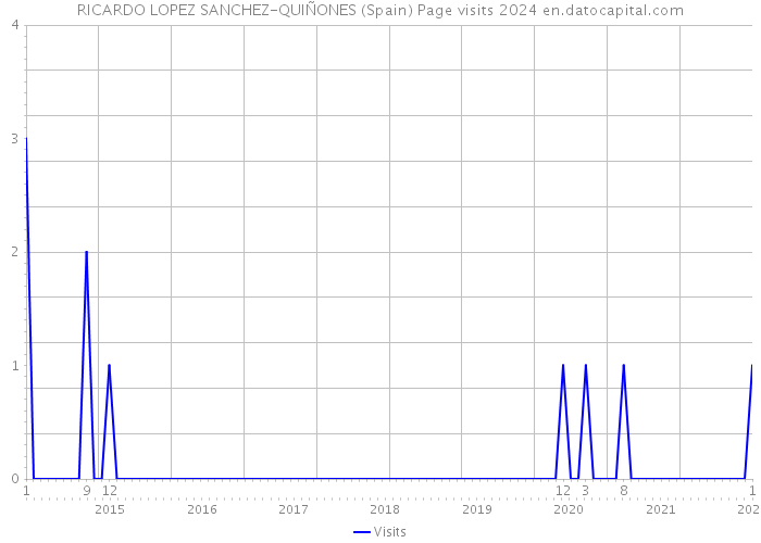 RICARDO LOPEZ SANCHEZ-QUIÑONES (Spain) Page visits 2024 