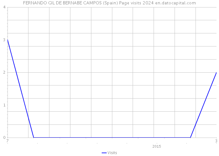 FERNANDO GIL DE BERNABE CAMPOS (Spain) Page visits 2024 