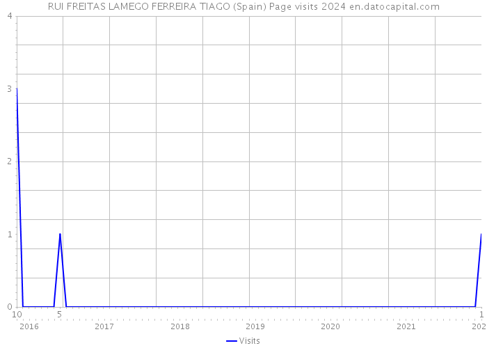 RUI FREITAS LAMEGO FERREIRA TIAGO (Spain) Page visits 2024 