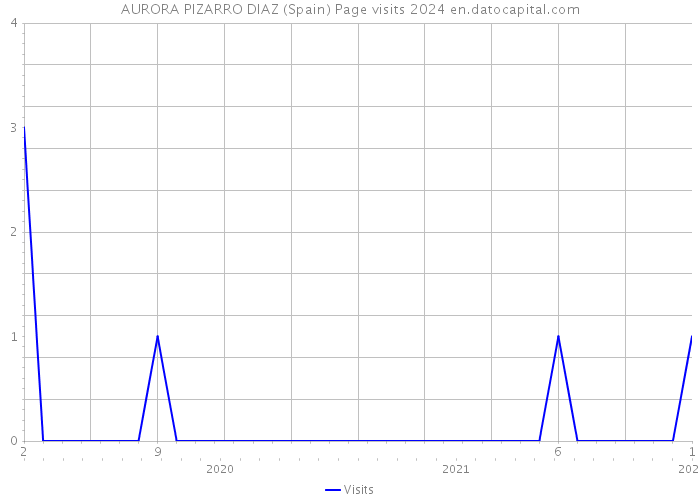 AURORA PIZARRO DIAZ (Spain) Page visits 2024 