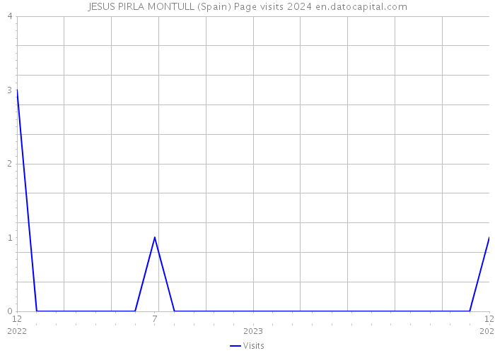 JESUS PIRLA MONTULL (Spain) Page visits 2024 