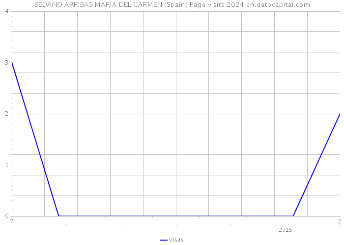 SEDANO ARRIBAS MARIA DEL CARMEN (Spain) Page visits 2024 