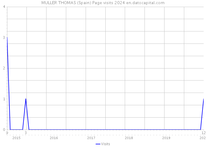 MULLER THOMAS (Spain) Page visits 2024 