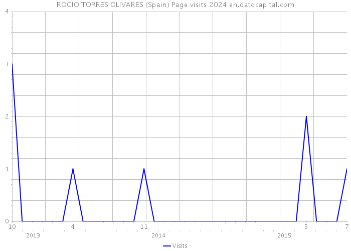 ROCIO TORRES OLIVARES (Spain) Page visits 2024 