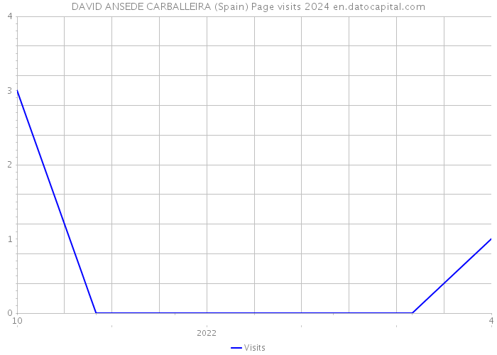 DAVID ANSEDE CARBALLEIRA (Spain) Page visits 2024 