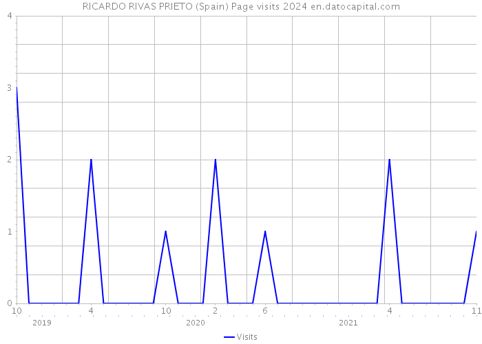 RICARDO RIVAS PRIETO (Spain) Page visits 2024 