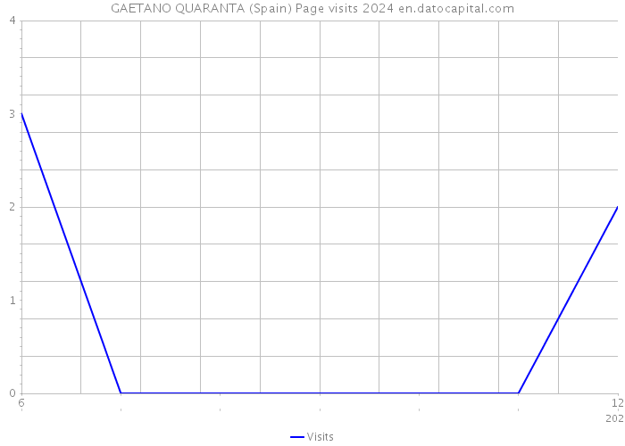 GAETANO QUARANTA (Spain) Page visits 2024 