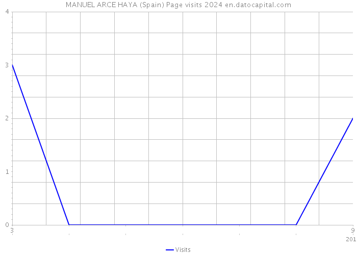 MANUEL ARCE HAYA (Spain) Page visits 2024 