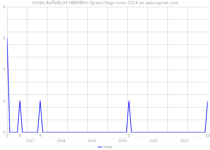SONIA BAÑUELOS HERRERA (Spain) Page visits 2024 