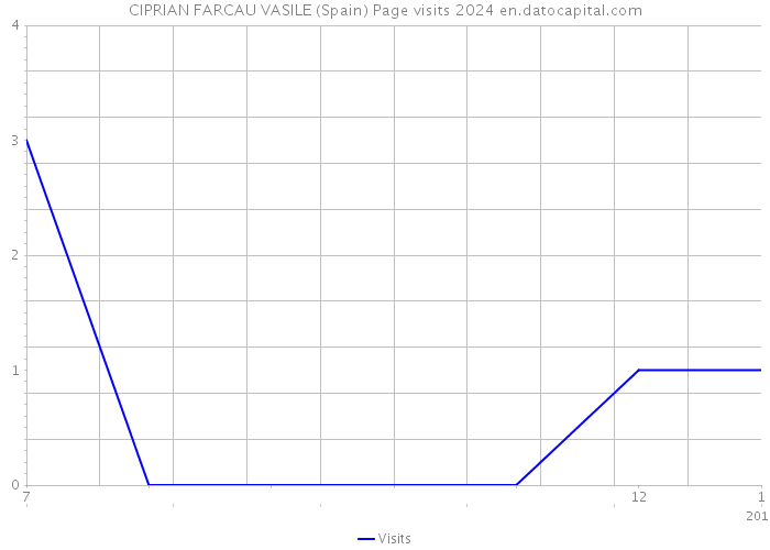 CIPRIAN FARCAU VASILE (Spain) Page visits 2024 
