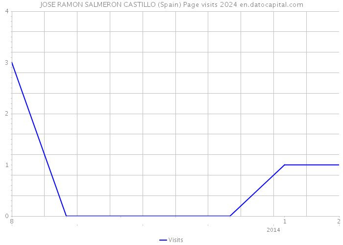 JOSE RAMON SALMERON CASTILLO (Spain) Page visits 2024 