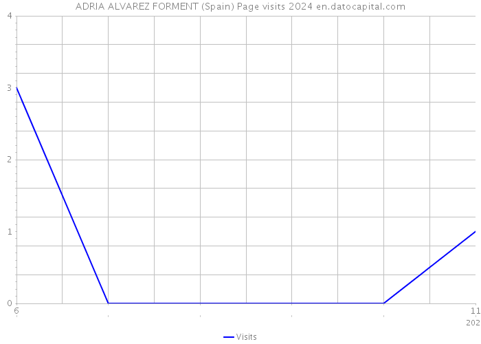 ADRIA ALVAREZ FORMENT (Spain) Page visits 2024 