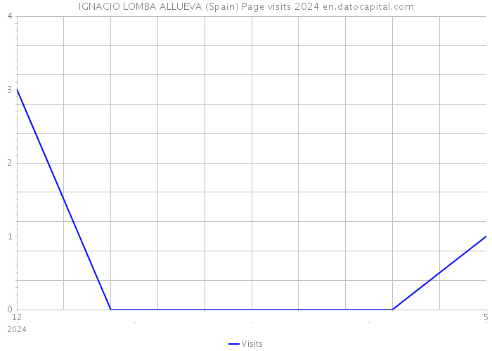 IGNACIO LOMBA ALLUEVA (Spain) Page visits 2024 