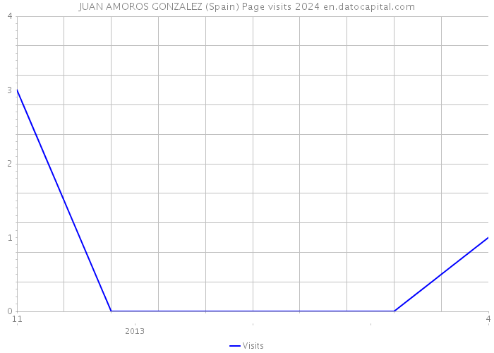 JUAN AMOROS GONZALEZ (Spain) Page visits 2024 