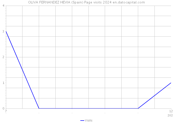 OLIVA FERNANDEZ HEVIA (Spain) Page visits 2024 