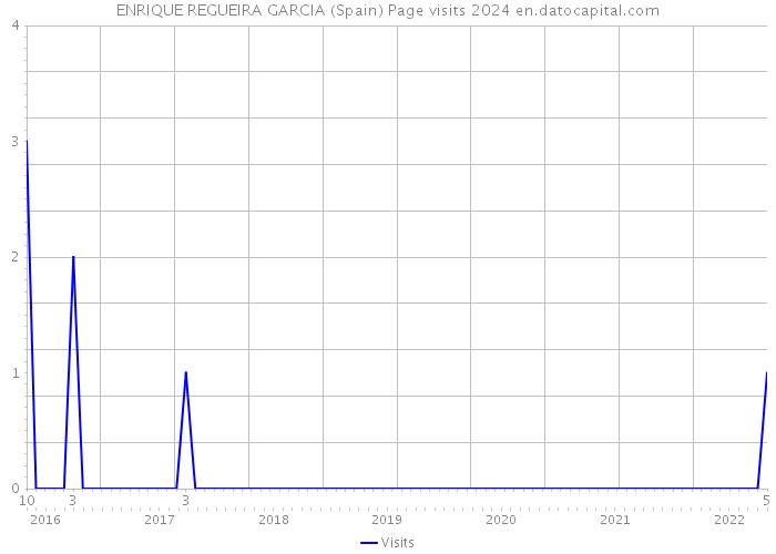 ENRIQUE REGUEIRA GARCIA (Spain) Page visits 2024 
