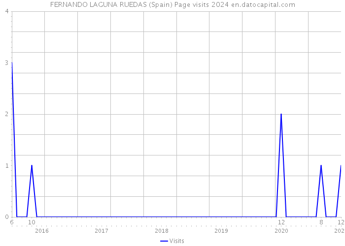 FERNANDO LAGUNA RUEDAS (Spain) Page visits 2024 