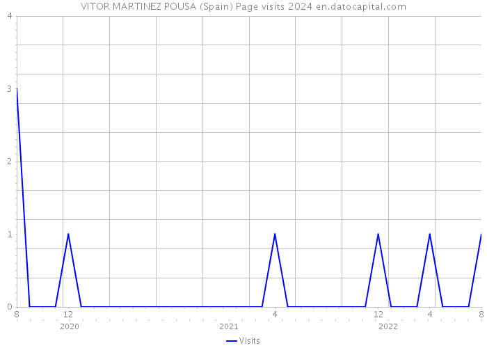 VITOR MARTINEZ POUSA (Spain) Page visits 2024 