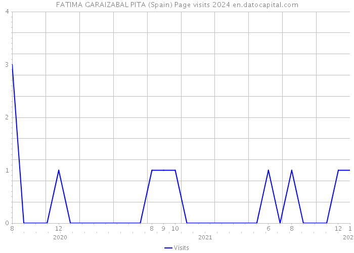 FATIMA GARAIZABAL PITA (Spain) Page visits 2024 