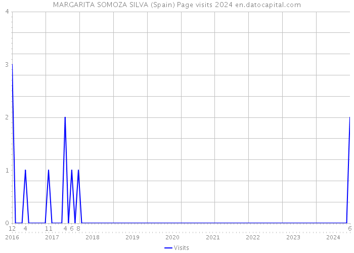 MARGARITA SOMOZA SILVA (Spain) Page visits 2024 