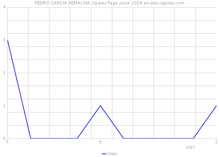PEDRO GARCIA REMACHA (Spain) Page visits 2024 