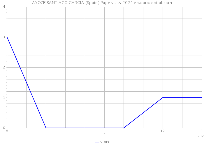 AYOZE SANTIAGO GARCIA (Spain) Page visits 2024 