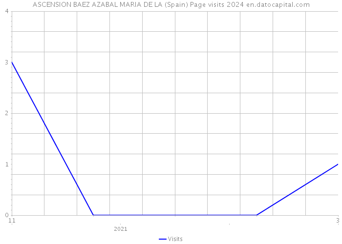 ASCENSION BAEZ AZABAL MARIA DE LA (Spain) Page visits 2024 