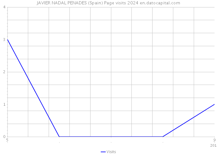 JAVIER NADAL PENADES (Spain) Page visits 2024 