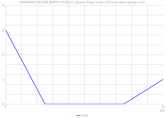 MARIANO MIGUEL BUFFA OCELLO (Spain) Page visits 2024 