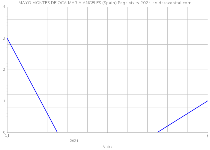 MAYO MONTES DE OCA MARIA ANGELES (Spain) Page visits 2024 