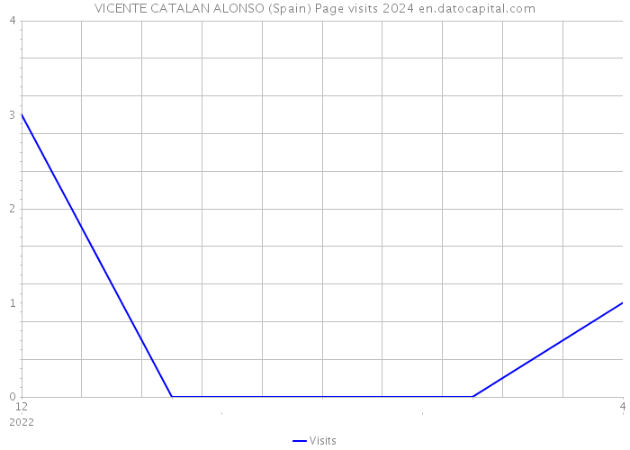 VICENTE CATALAN ALONSO (Spain) Page visits 2024 