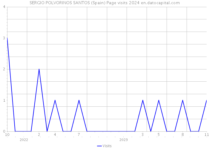 SERGIO POLVORINOS SANTOS (Spain) Page visits 2024 