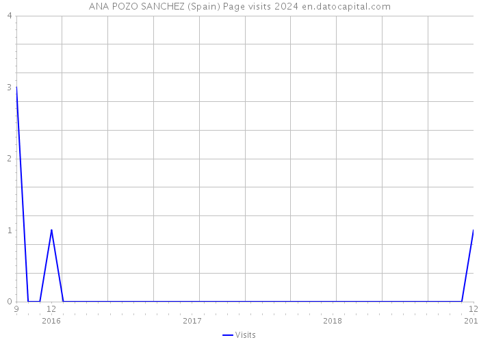 ANA POZO SANCHEZ (Spain) Page visits 2024 