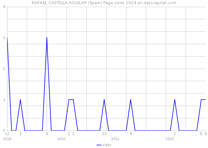 RAFAEL CASTILLA AGUILAR (Spain) Page visits 2024 