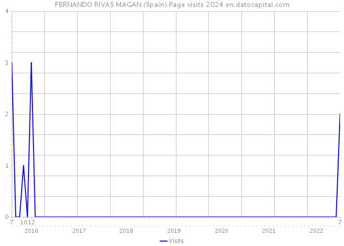 FERNANDO RIVAS MAGAN (Spain) Page visits 2024 